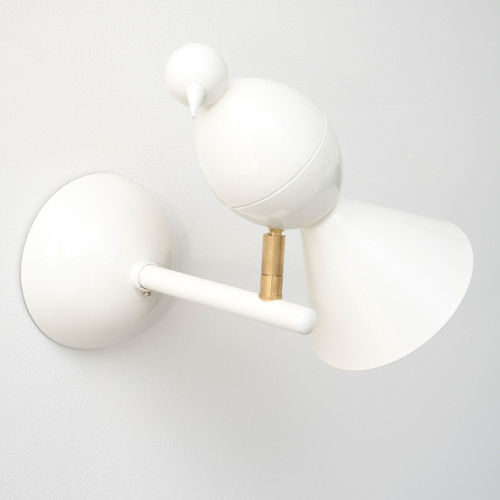 Moderne Wandleuchte - ALOUETTE - Atelier Areti - für den Innenraum / Messing / Stahl