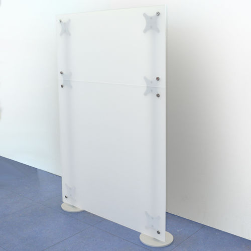 Bodenstehende Bürotrennwand - FLUOWALL  - PAXTON - Kunststoff / modulierbar
