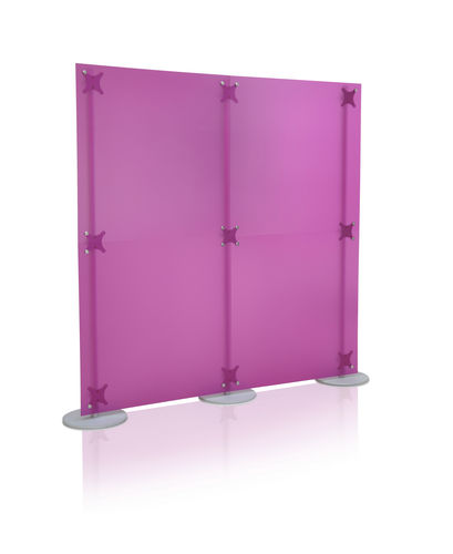 Moderner Paravent - FLUOWALL - PAXTON - Plexiglas® / für Gewerbegebrauch / modular