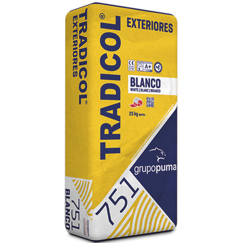 Verguss-Klebemörtel - TRADICOL® EXTERIORES C1 TE - GRUPO PUMA - für Fliesen / für Zement