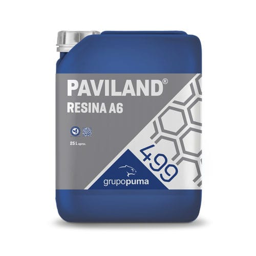 Acrylharzbodenbelag - PAVILAND® RESINA A6 - GRUPO PUMA - für Dienstleistungsbereich / Hochglanz