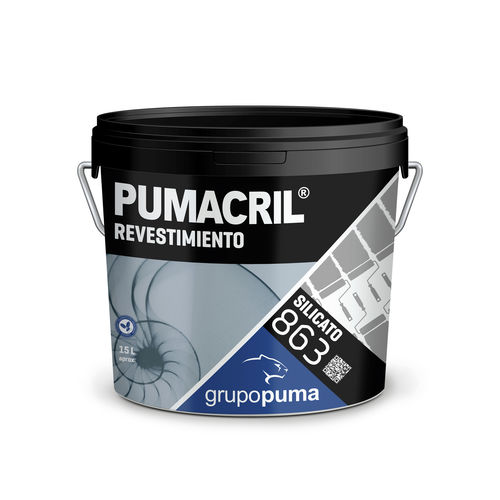Dekorfarbe - PUMACRIL REVESTIMIENTO SERIES - GRUPO PUMA - Schutz / für Außenbereich / Innenbereich