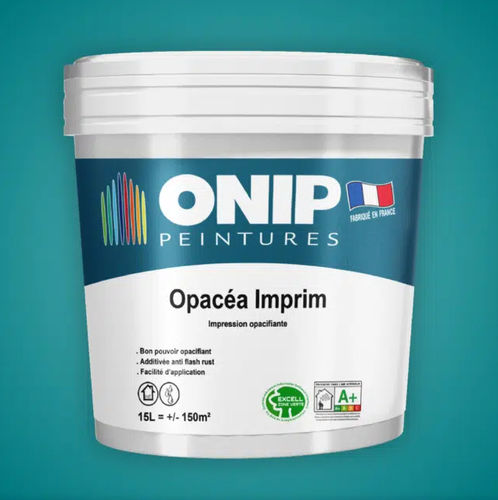 Grundierung für Mauerwerk - OPACÉA IMPRIM  - PEINTURES ONIP - für Gips / Acryl / für Feuchträume