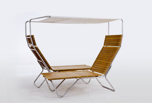Moderne Sonnenliege - UNI  - Deesawat Industries - Holz / für Garten / Himmel