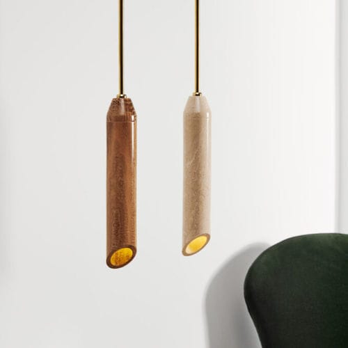 Hängelampe - ART - Design By Us - Eisen / Marmor / modern