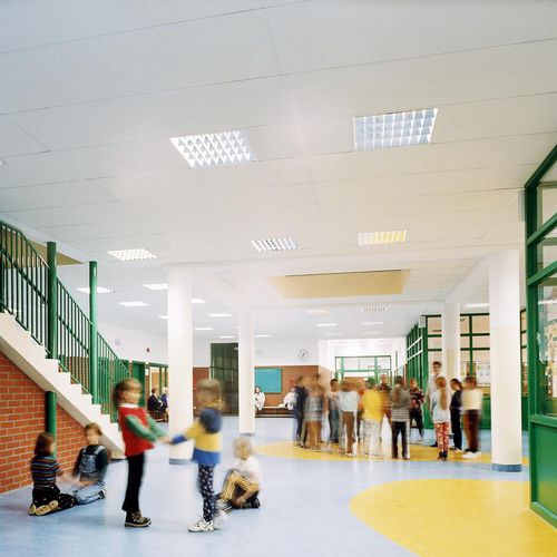 Glaswolle-Zwischendecke - MASTER™ A - Saint-Gobain Ecophon - aus Fliesen / für Büro / für Konferenzraum