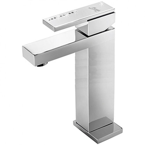 Einhebelmischer für Waschtisch - AT2524M111SW - Marti 1921 - Aufsatz / Messing / Swarovski®-Kristall
