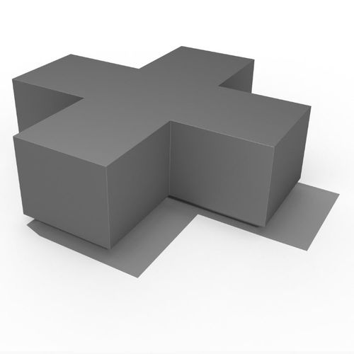 Modulare Polsterbank - Q-BEE CROSS - Feek - modern / hochdichter Schaumstoff, beschichtet / für Gewerbegebrauch