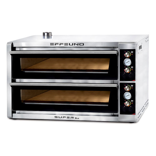 Profi-Pizzaofen - P1234W MECH - effeuno - für Bäckerei / Elektro / freistehend
