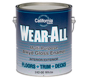 Dekorfarbe - WEAR ALL ALKYD GLOSS - California Paints - für den Innenbereich / für Fußboden / für Holz