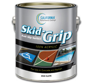 Dekorfarbe - SKID GRIP - California Paints - für Fußboden / rutschfest