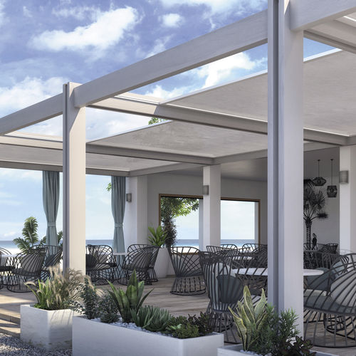 Stoff für Sonnenschutz - SWK TOP - DICKSON CONSTANT - für Sonnensegel / für Pergola / einfarbig