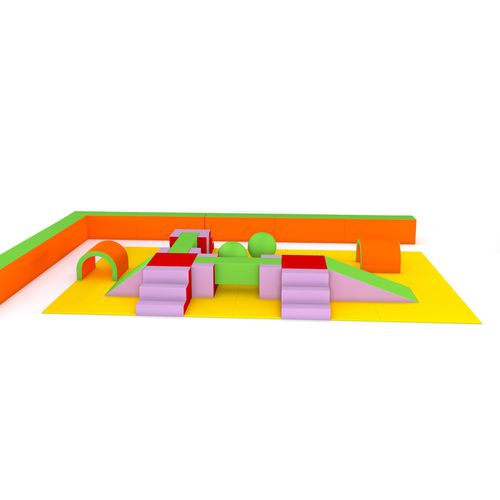 Schaumstoff-Motorikparcours / Schaumstoff - MM 11-09-1 - Modugame - MG Sport