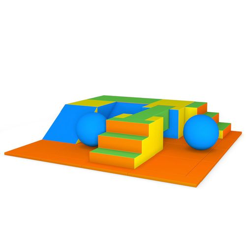Schaumstoff-Motorikparcours / Schaumstoff - MM 11-11-1 - Modugame - MG Sport
