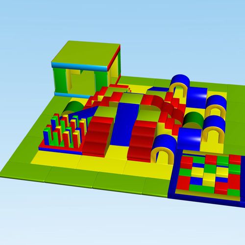 Schaumstoff-Motorikparcours / Schaumstoff - 2010.32 - Modugame - MG Sport
