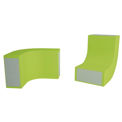 Modernes Sitzkissen - LCB-4 - Modugame - MG Sport - hochdichter Schaumstoff, beschichtet / andere Formen / modular