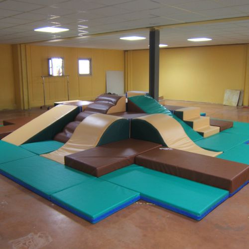 Schaumstoff-Motorikparcours / Schaumstoff - TOBBOGAN WAVE 105 - Modugame - MG Sport