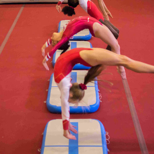 Gymnastik-Trampolin - AIRBOARD - Modugame - MG Sport - rechteckig / für Gewerbegebrauch