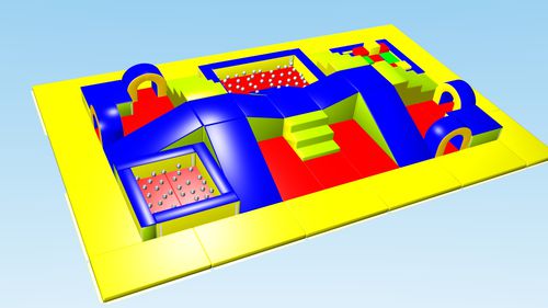 Schaumstoff-Motorikparcours / Schaumstoff - 2010.22 - Modugame - MG Sport
