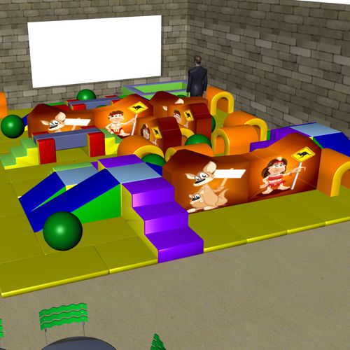 Schaumstoff-Motorikparcours / Schaumstoff - 2010.39 - Modugame - MG Sport