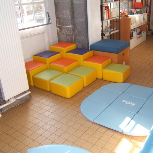 Bühne für Kindergarten - ANGLE PODIUM 3 - Modugame - MG Sport