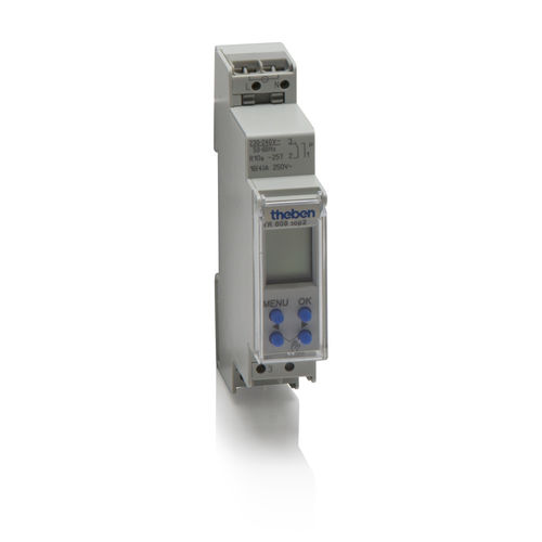 Digitales Thermostat - TR 608 - D + H Group - programmierbar / für Lüftungssystem / DIN-Schiene