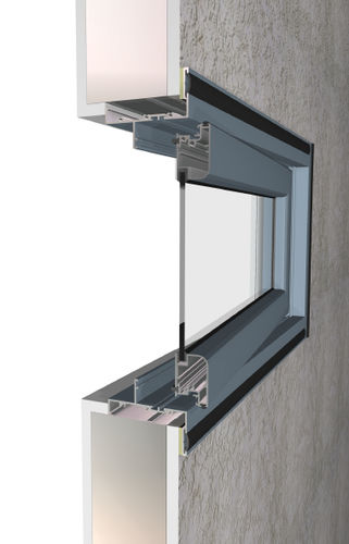 Aluminiumfenster - FACE FIX - Wintec Aluminium Windows & Doors Australia Pty Ltd - Flügel / mit Doppelverglasung / Akustik