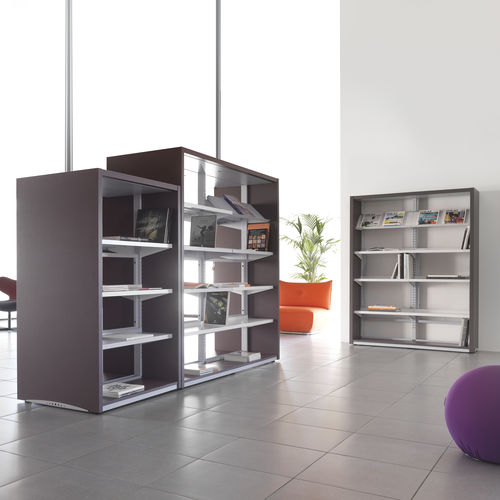 Regalsystem für Bibliotheken - KORTAZZ - DPC - für Multimedia / Standard / modular