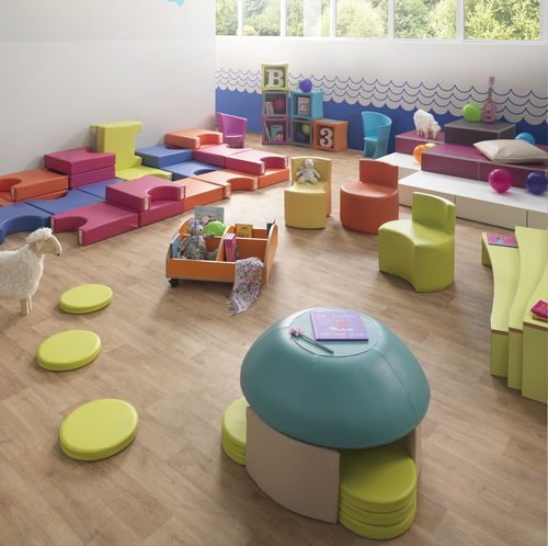 Modernes Sitzkissen - DOUM DOUM - DPC - Polyurethanschaum / modular / für Kindergarten