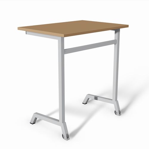 Moderner Unterrichtstisch - MIDS - DPC - Laminat / melaminbeschichtet / Gestell aus Stahl