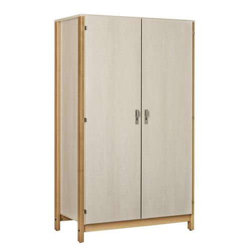 Moderner Kleiderschrank - NYXOS SERIES - DPC - Buche / mit Schwingtür / für Gewerbegebrauch