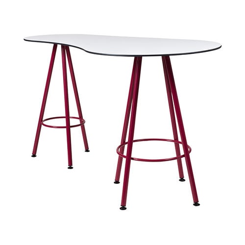 Moderner Stehtisch - XICO HARICOT - DPC - Polyethylen / Gestell aus Stahl / für Restaurants