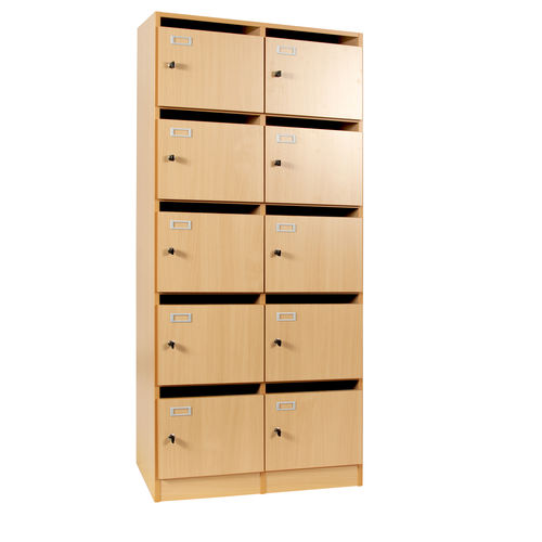 Melaminbeschichtetes Schließfach - 5946 - DPC - Standard / gesichert