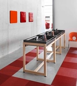 Regalsystem für Bibliotheken - MAJEO - DPC - für Multimedia / für Schulen / Standard