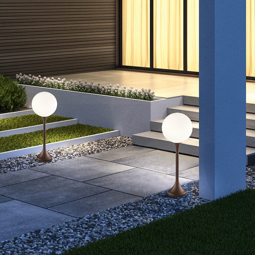 Leuchtpoller für Garten - TEE 20 - Masiero - modern / Recyclingkunststoff / Polyethylen