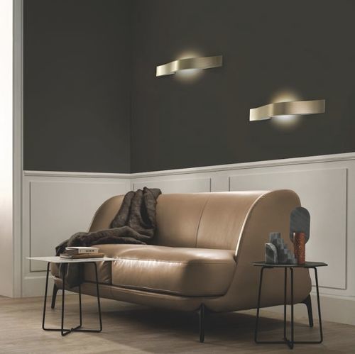 Moderne Wandleuchte - LIBE A55 - Masiero - für den Innenraum / Metall / Eiche