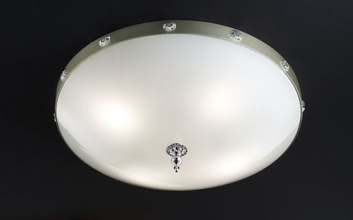 Stil-Deckenleuchte - ELEGANTIA PLV3 G04-G06 - Masiero - rund / Kristall / Metall