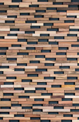 Dekorplatte für Innenausbau - SP MERANTI MAHOGANY ACACIA NATURAL BROWN - Oscar Ono | Wood Manufacture - wandmontiert / Holz / Massivholz
