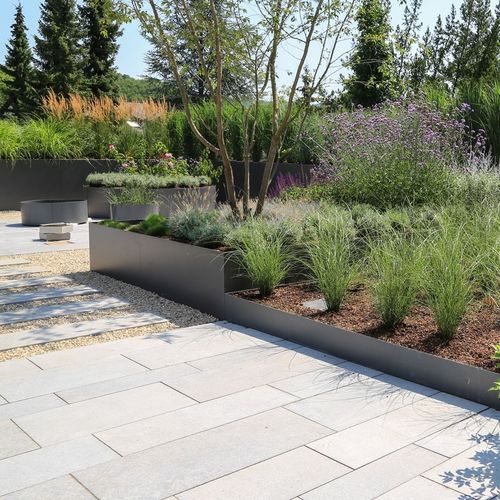 Keramikplattenbelag - DOVO - FAVETON - für Außenbereich / für Terrasse / für Garten