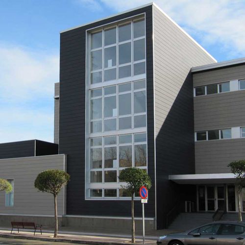 Fassadenverkleidung für hinterlüftete Fassade - FVC20 - S7R  - FAVETON - Folie / Keramik / vertikal