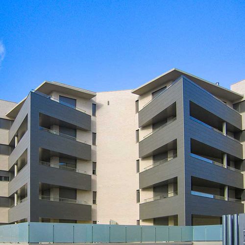 Fassadenverkleidung für hinterlüftete Fassade - FVC28 - S7R - FAVETON - Paneel / Keramik / zum Einrasten