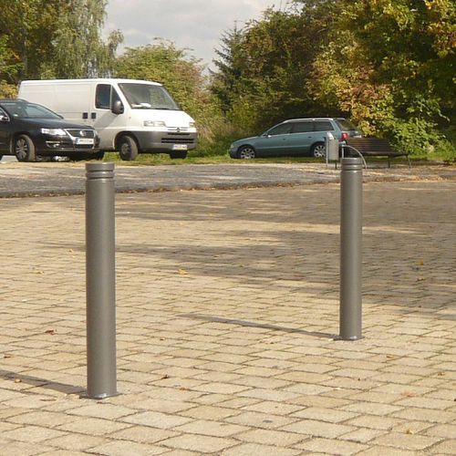 Sicherheits-Sperrpfosten - FRITZ - Euroform K. Winkler GmbH - stationär / Aluminium / hoch