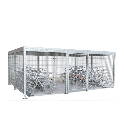 Stahl-Fahrradunterstand - HUB - Euroform K. Winkler GmbH - für öffentliche Bereiche / für städtische Bereiche