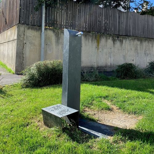 Park-Springbrunnen - DROP - Euroform K. Winkler GmbH - Edelstahl / Stahlblech / modern