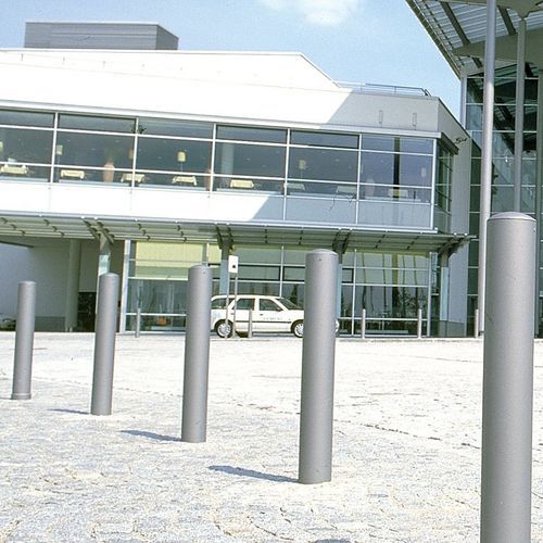 Sicherheits-Sperrpfosten - BARRIER - Euroform K. Winkler GmbH - stationär / abnehmbar / Metall