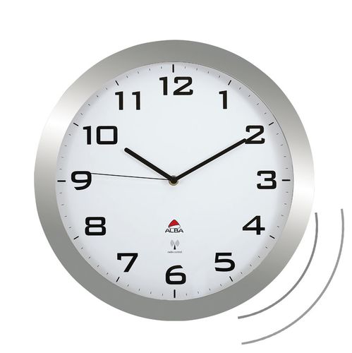 Moderne Uhr - HORISSIMORC M - ALBA - wandmontiert / Analog / Glas