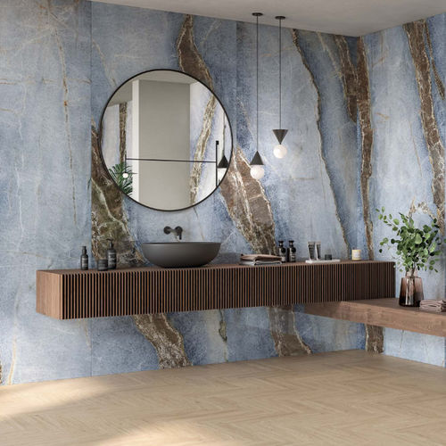 Feinsteinzeugfliesen - THE ROOM - Cooperativa Ceramica D`Imola - Hochglanz / für den Innenraum / für Wohnzimmer