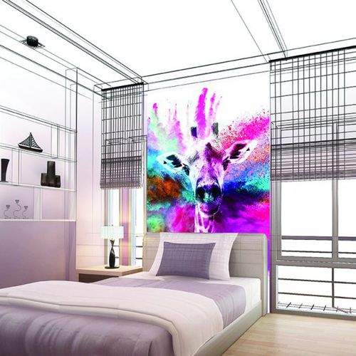 Moderne Tapete - RAFFA GI - Agena Srl - Vlies / Tiermuster / 3D-Effekt