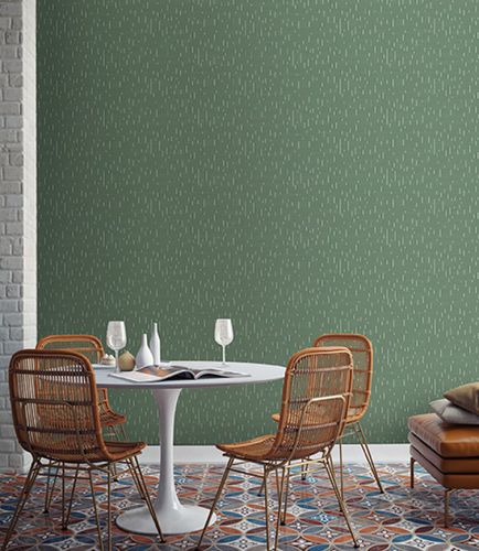 Moderne Tapete - VERTICALS 1946 - Agena Srl - Vlies / einfarbig / grau