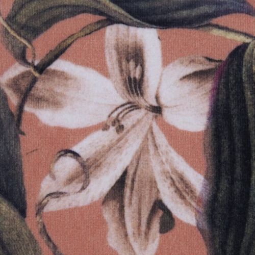 Möbelstoff - FLEUR DE LIS - Agena Srl - für Vorhänge / Blumenmotiv / Samt